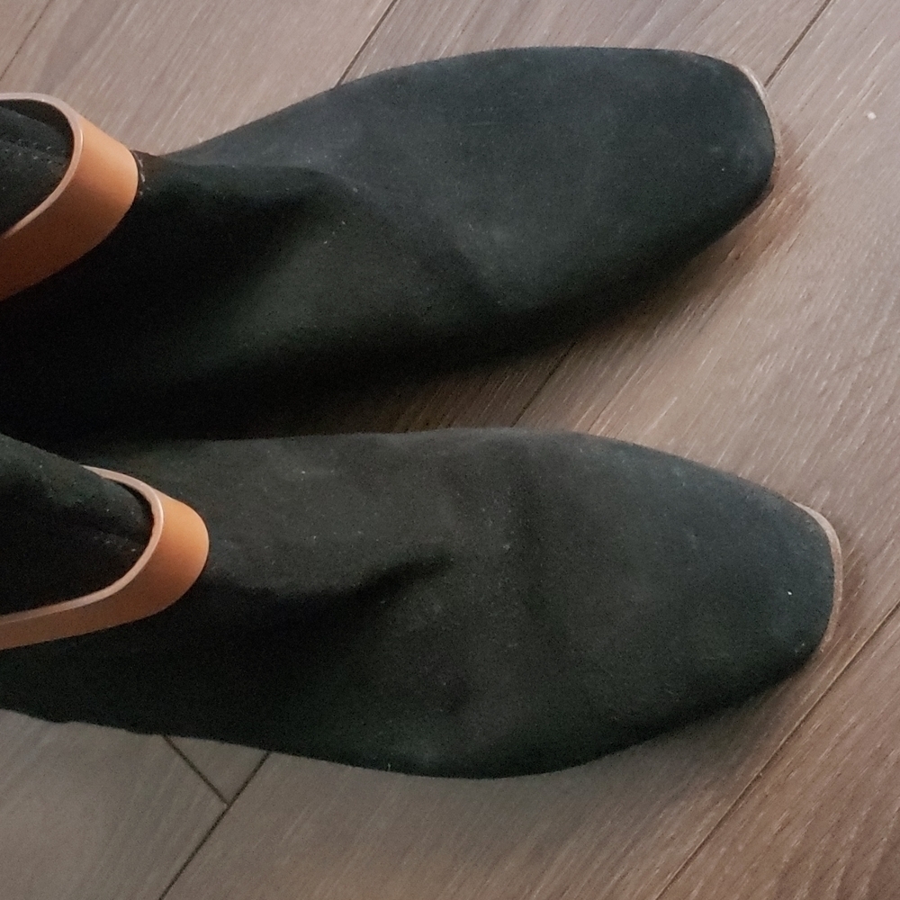 HP. Sergio Rossi Suede Leather Boots - Picture 10 of 12